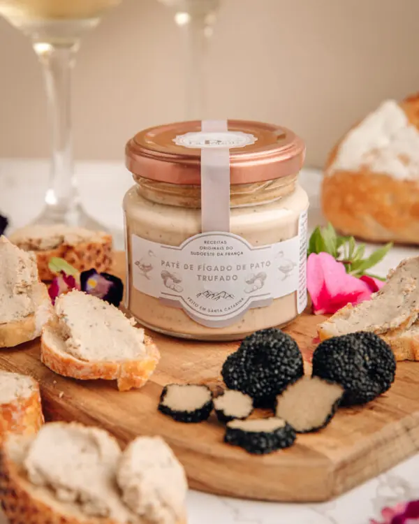 Patê de Fígado de Pato Trufado - La Popote - 95g Patê de Fígado de Pato Trufado - La Popote - 95g