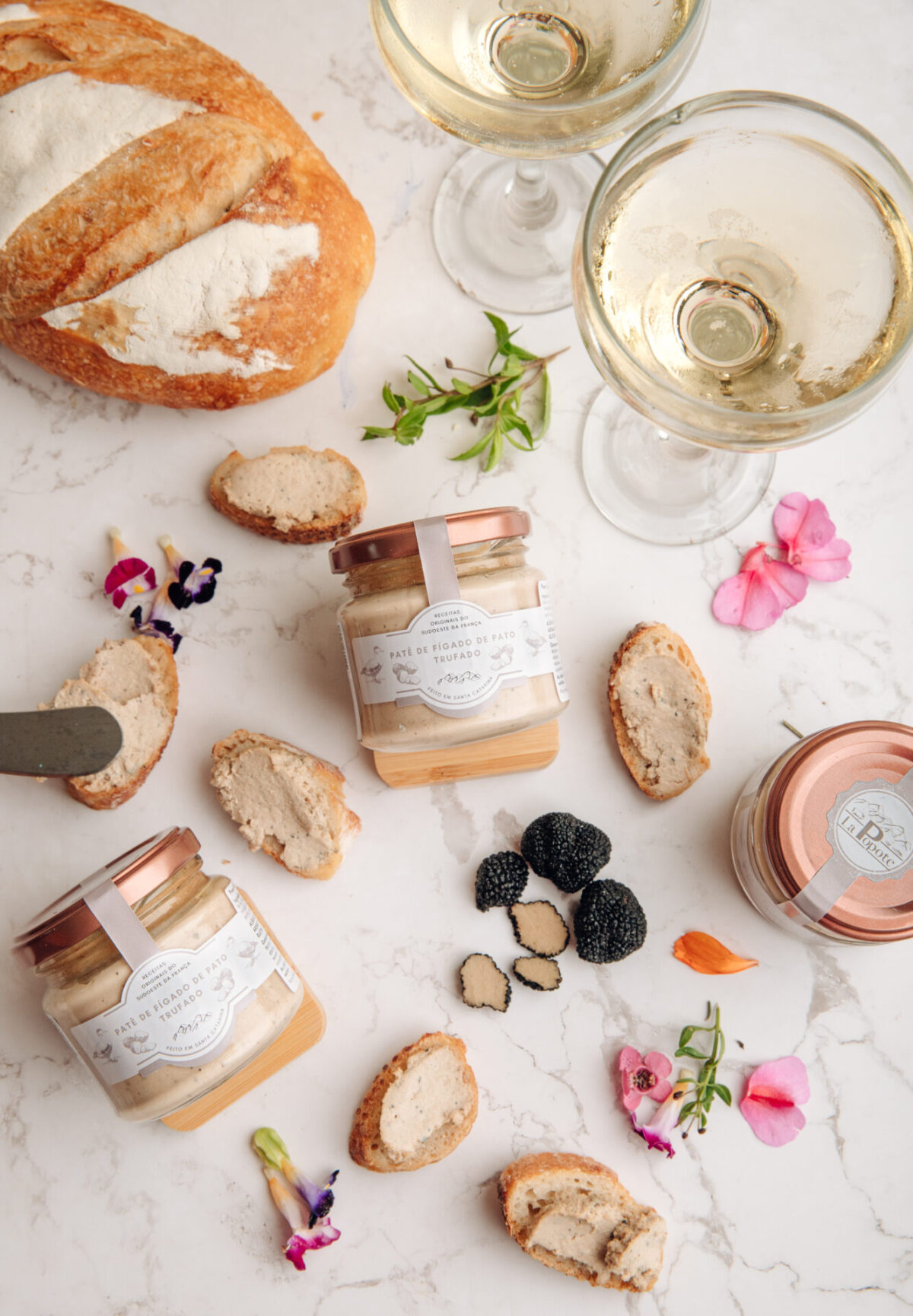 Patê de Fígado de Pato Trufado - La Popote - 95g -1