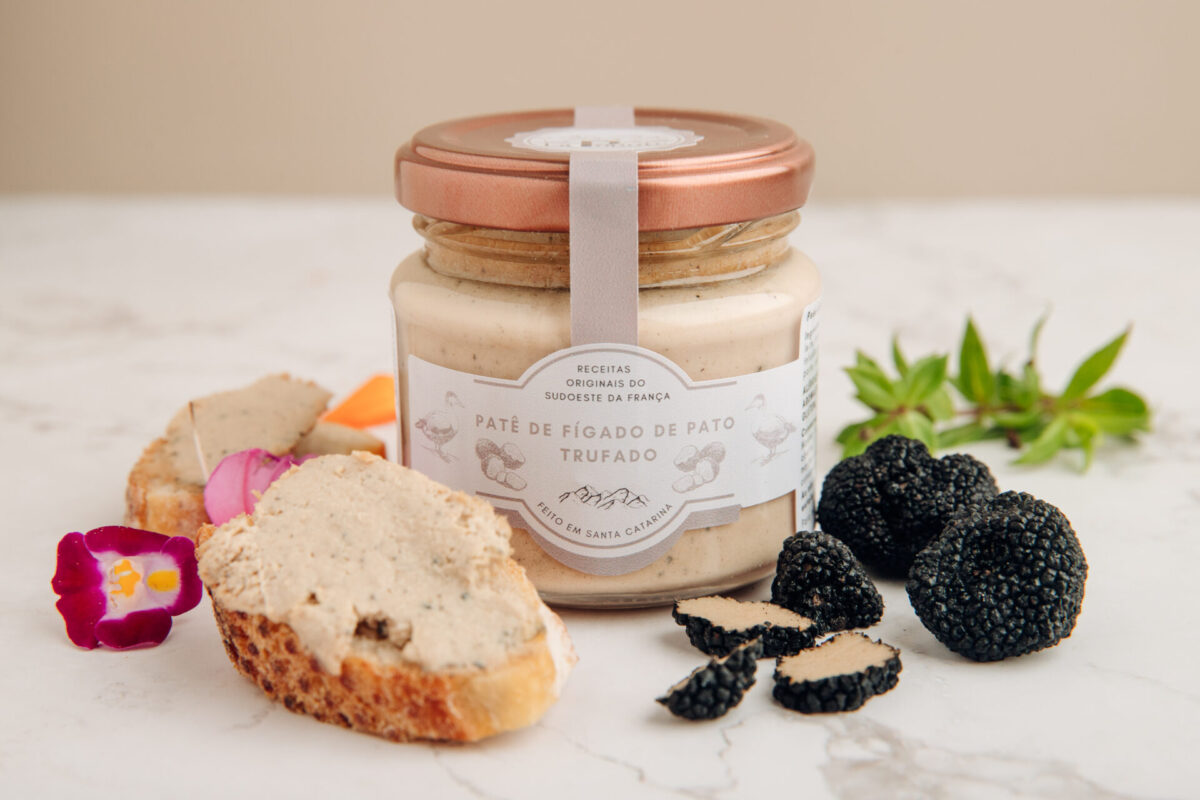 Patê de Fígado de Pato Trufado - La Popote - 95g -2