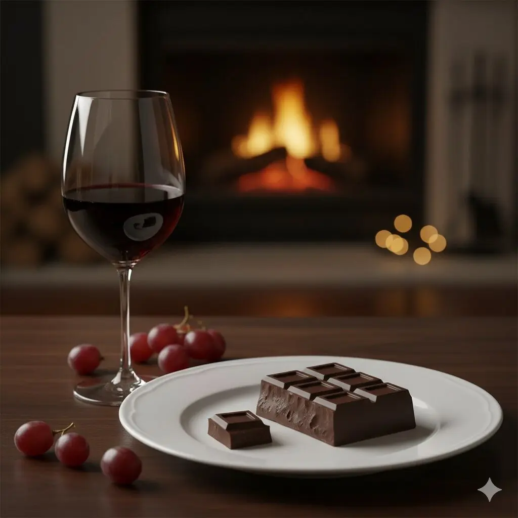 Por que dizem que é difícil harmonizar vinho e chocolate?