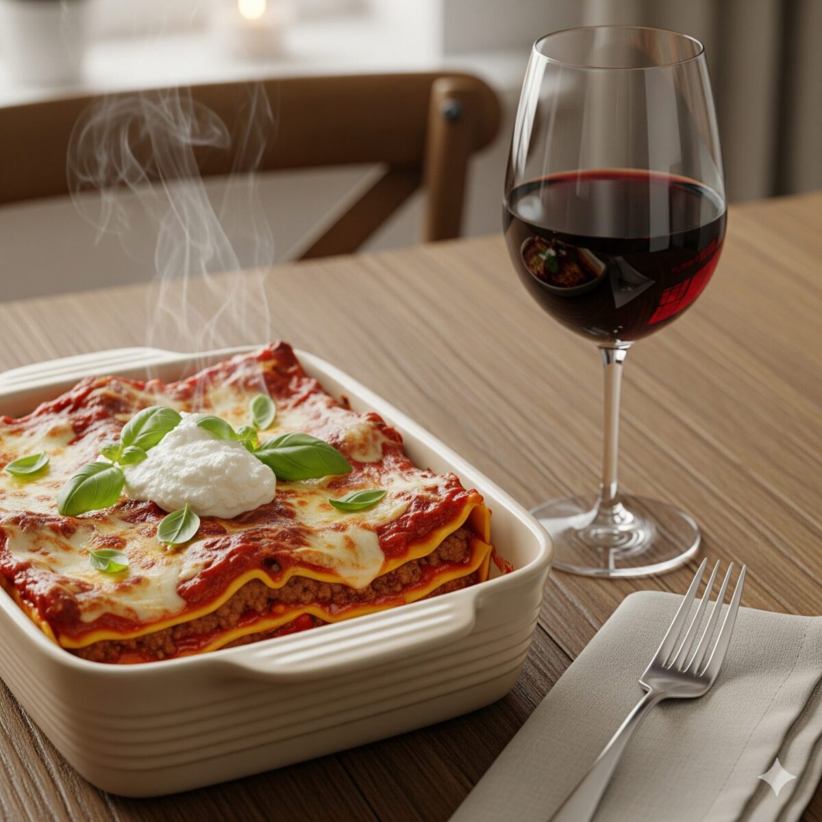 Do forno à taça: como harmonizar lasanha e vinho