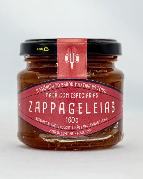 Geleia de Maçã com Especiarias - Zappa Geleias