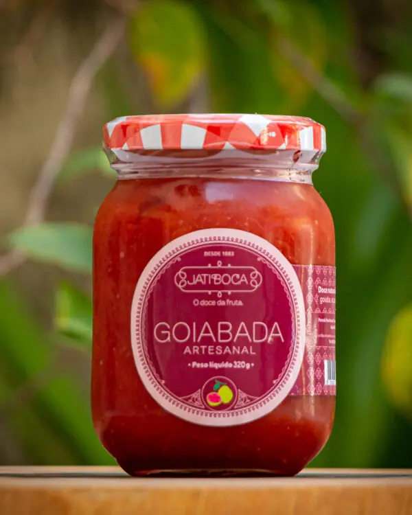 Goiabada Artesanal Jatiboca - Pote de Vidro - 320g