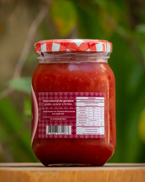 Goiabada Artesanal Jatiboca - Pote de Vidro - 320g -1