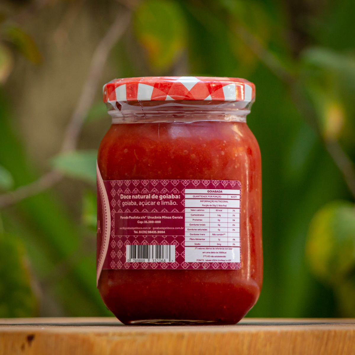 Goiabada Artesanal Jatiboca - Pote de Vidro - 320g -1