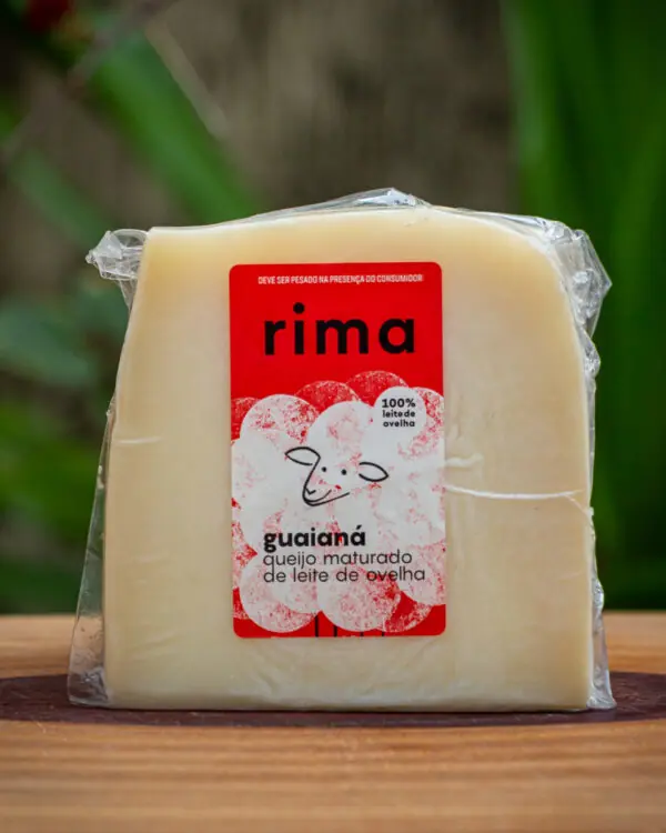 Queijo Guaianá (leite de ovelha) - Rima -  200g (aprox.)