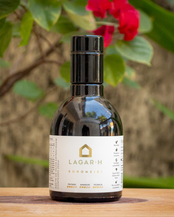 Azeite de Oliva Extravirgem Koroneiki Monovarietal da Safra - Lagar H - 250ml