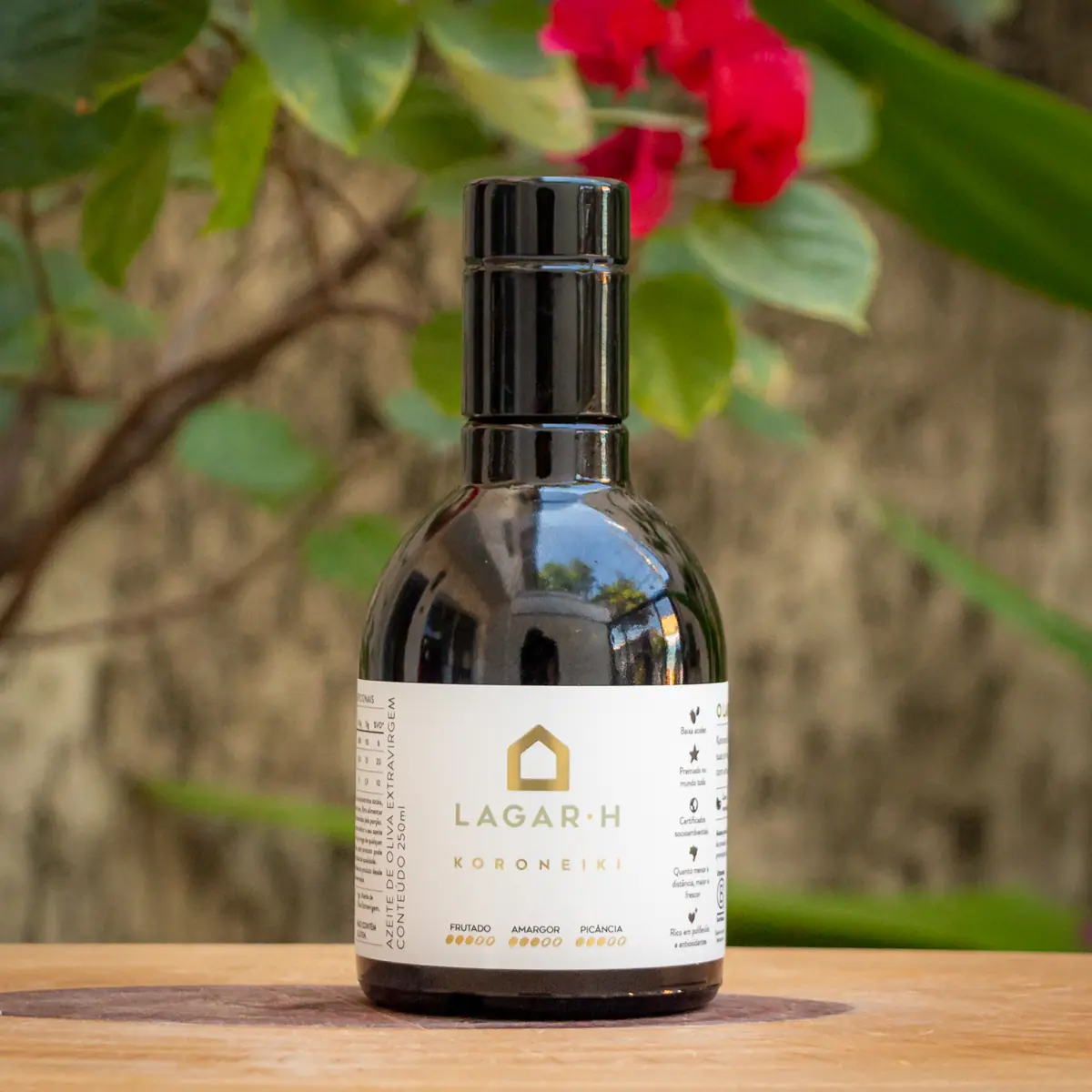Azeite de Oliva Extravirgem Koroneiki Monovarietal da Safra - Lagar H - 250ml