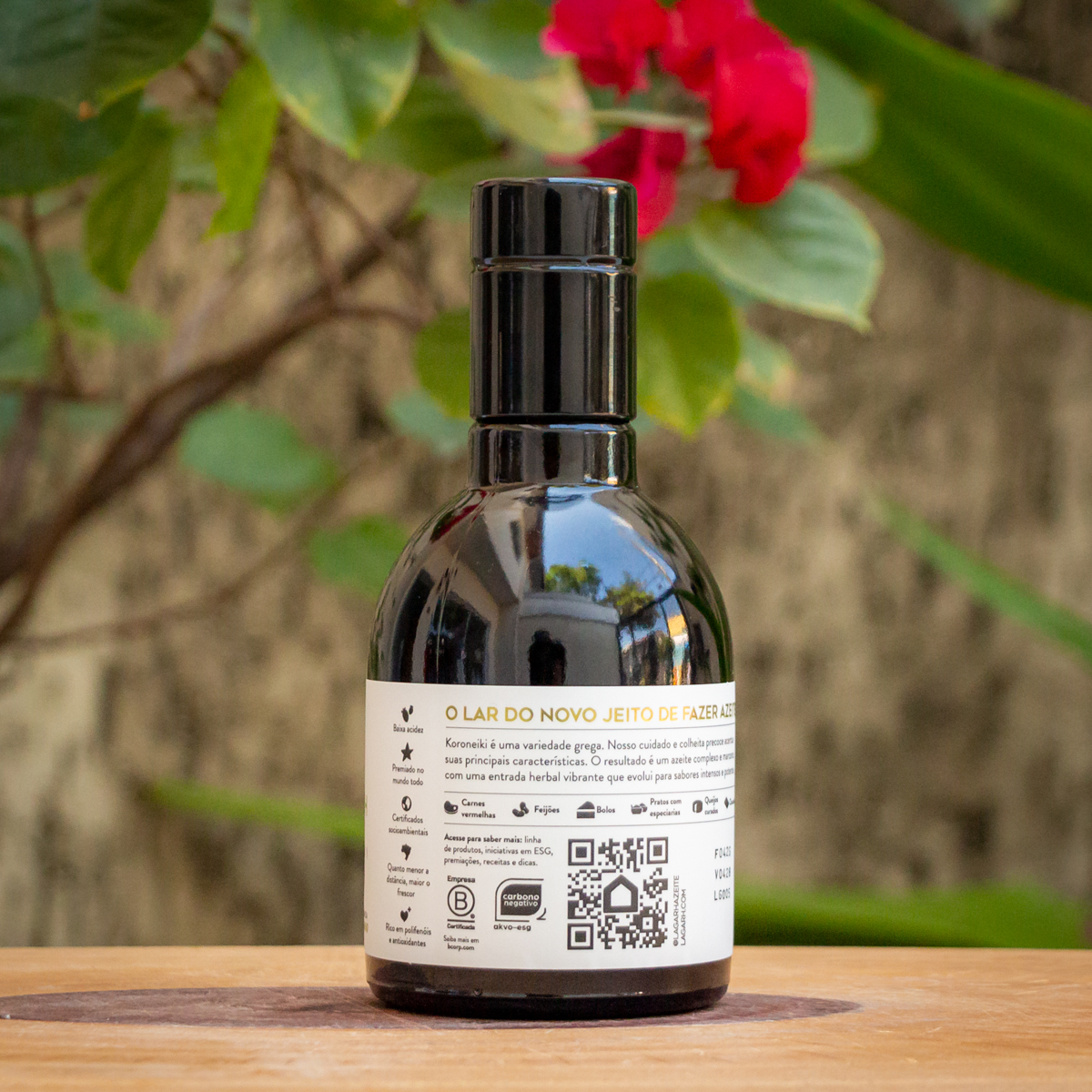 Azeite de Oliva Extravirgem Koroneiki Monovarietal da Safra - Lagar H - 250ml