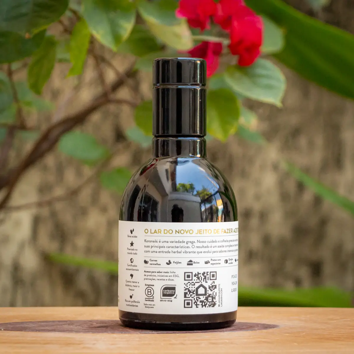Azeite de Oliva Extravirgem Koroneiki Monovarietal da Safra - Lagar H - 250ml