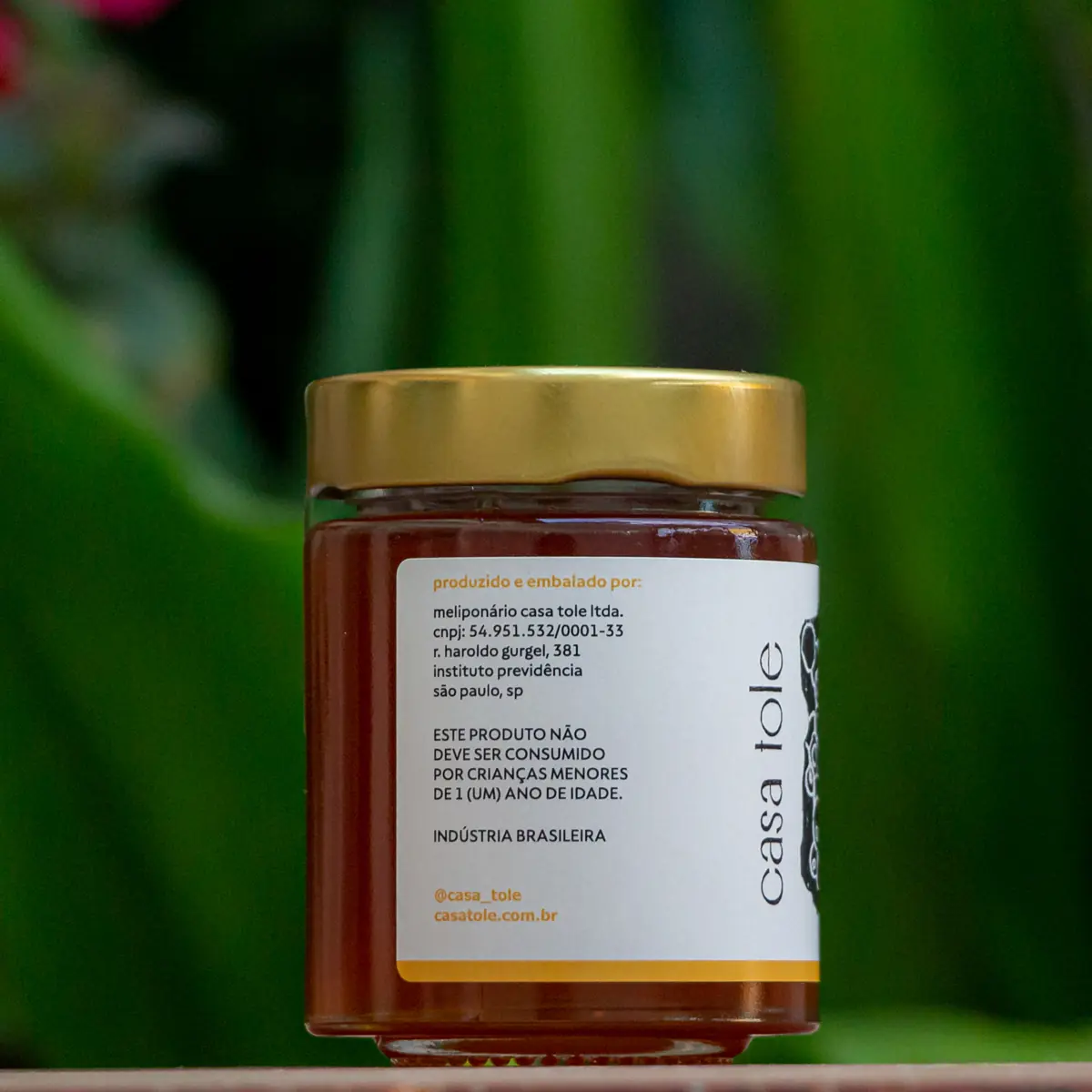 Mel de Jataí - Abelhas Nativas - Casa Tole - 120ml