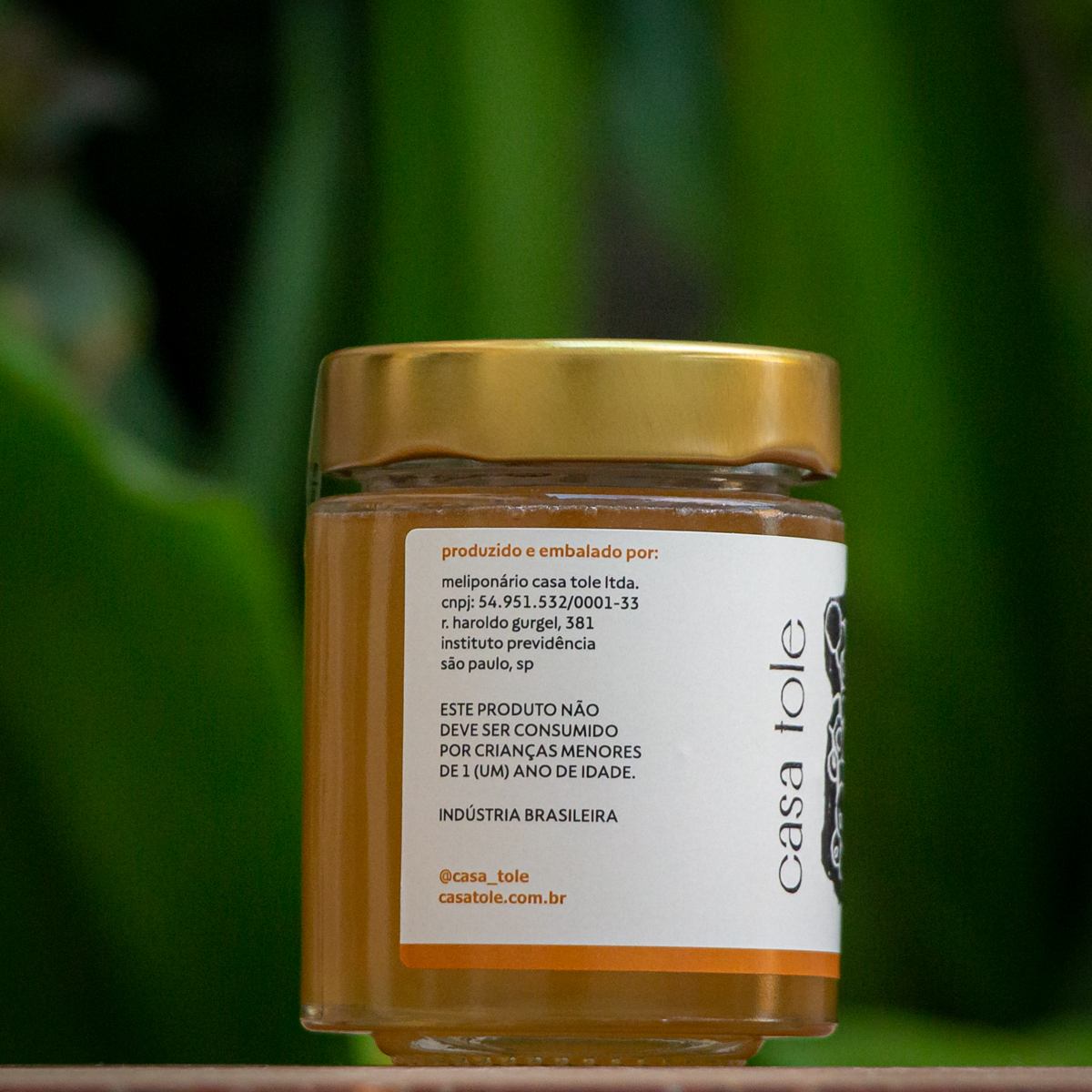 Mel de Uruçu-Amarela - Abelhas Nativas - Casa Tole - 120ml