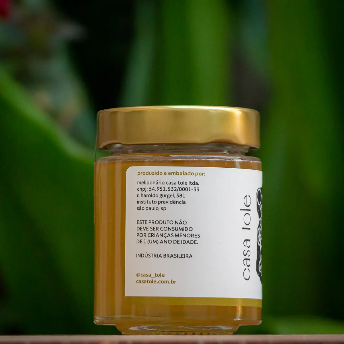 Mel de Mandaçaia de Abelhas Nativas - Casa Tole - 100ml