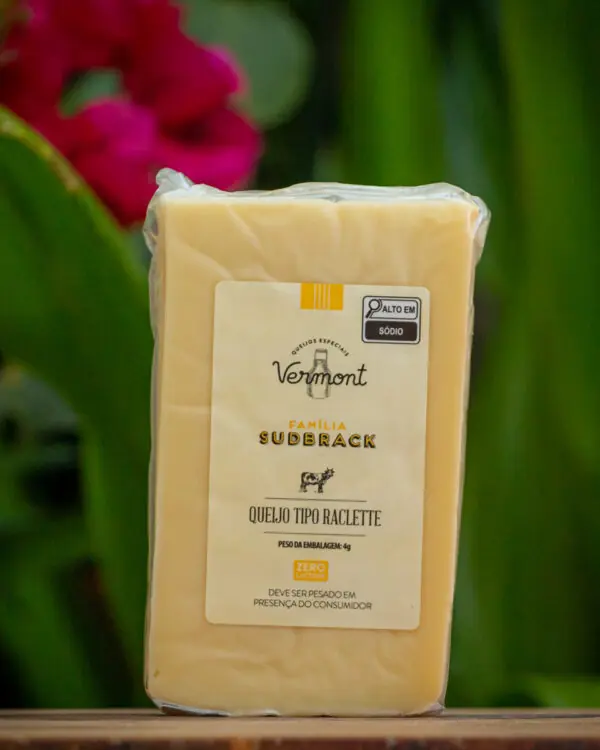 Queijo Raclette Família Sudbrack - Vermont - Pomerode - 150g (aprox.)