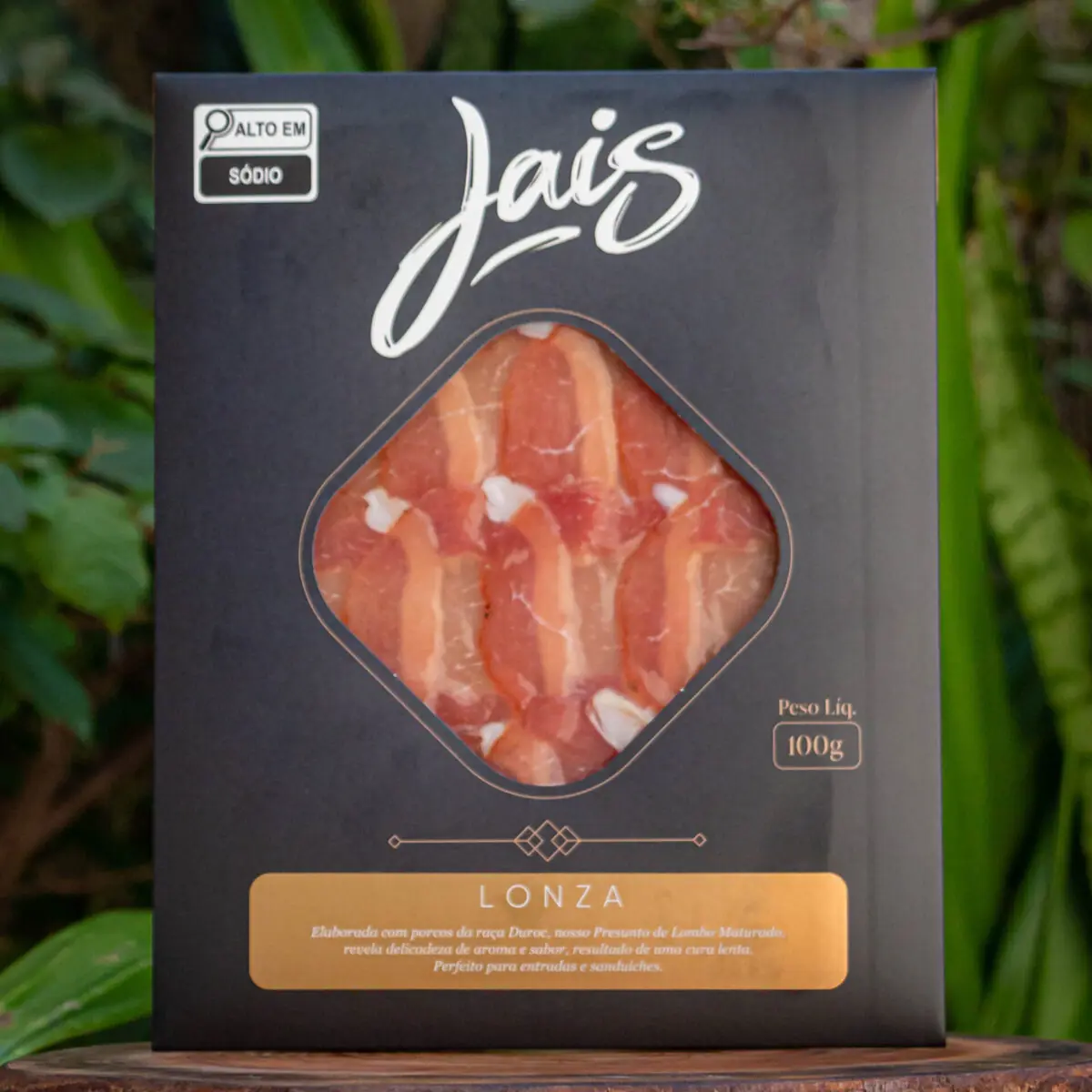 Lonza Duroc (fatiada) - Jais Handmade - 100g