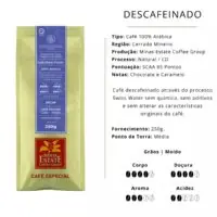 Café Especial Descafeinado - Minas Estate - 250g