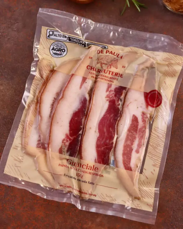 Guanciale fatiado  - De Paula Charcuterie - 150g