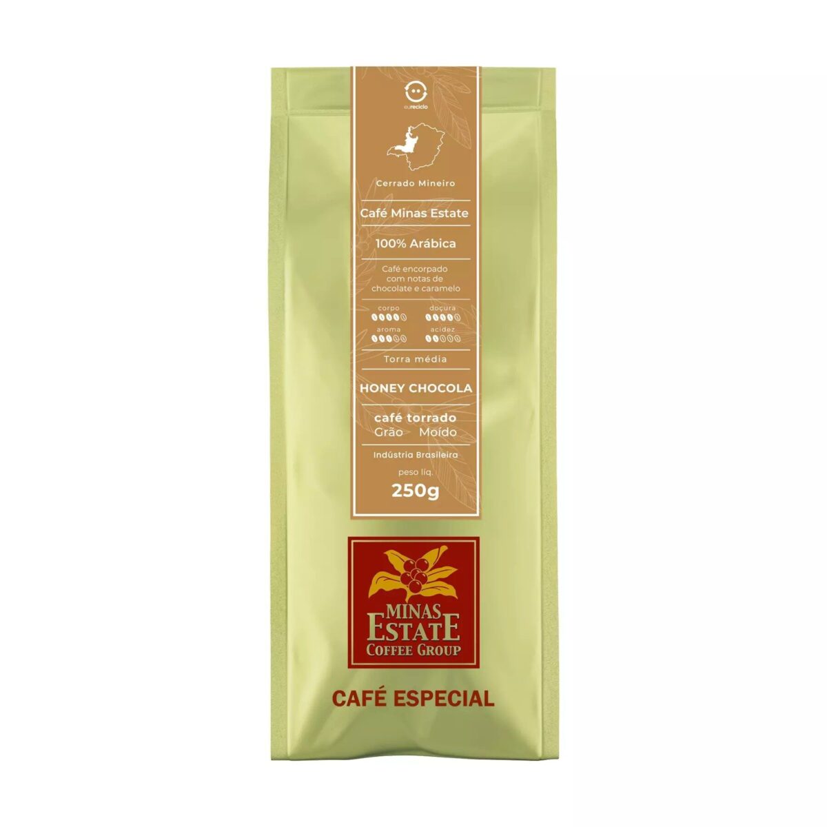 Café Especial Honey Chocola - Minas Estate - 250g