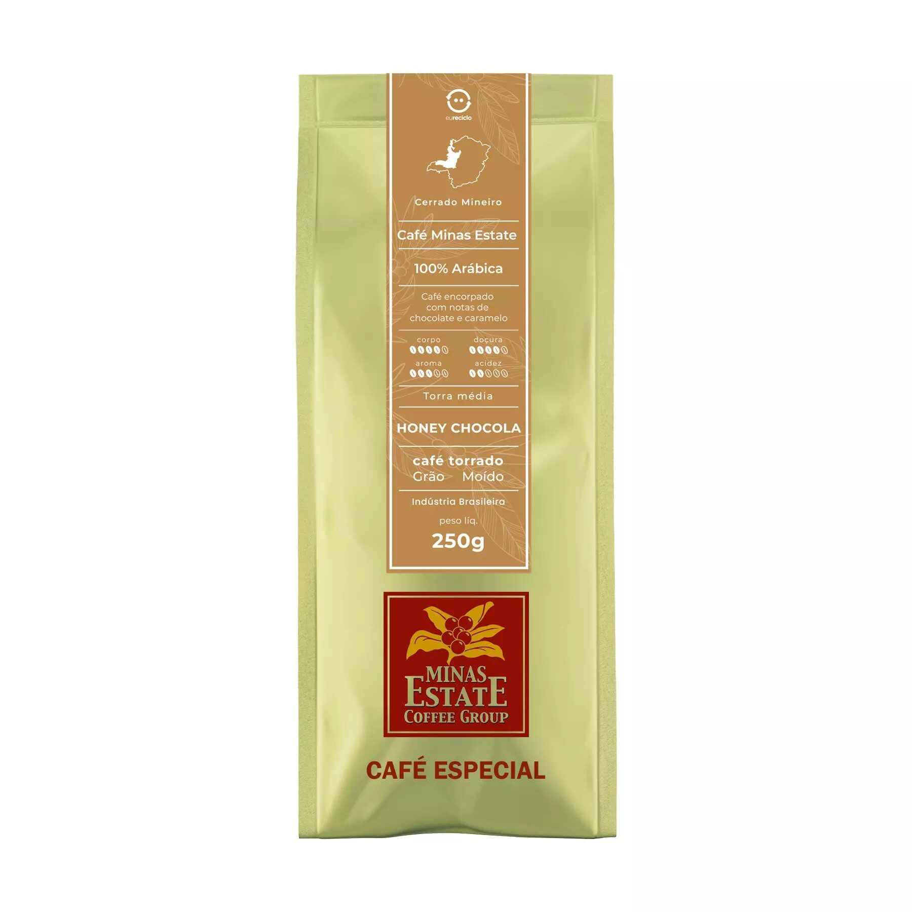 Café Especial Honey Chocola - Minas Estate - 250g
