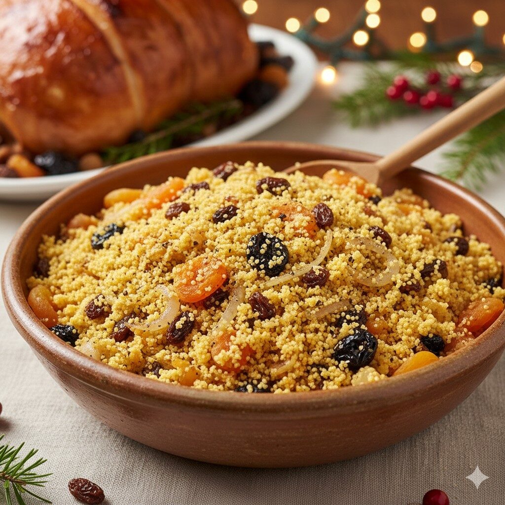 Farofa de frutas secas