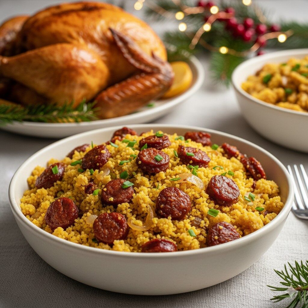 Farofa de linguiça artesanal defumada