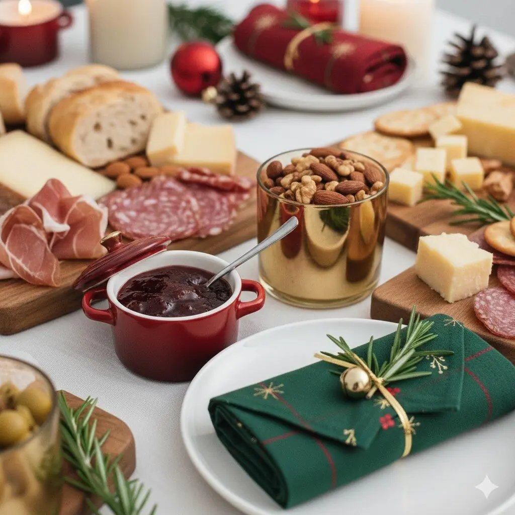 Mesa de frios para o Natal: como montar e decorar - 9
