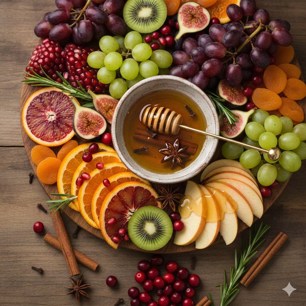 Mel com especiarias natalinas (canela, cravo e anis)