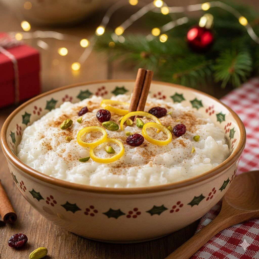 Sobremesas para o Natal: 20 receitas tradicionais e fáceis - 6 Arroz-doce natalino cremoso