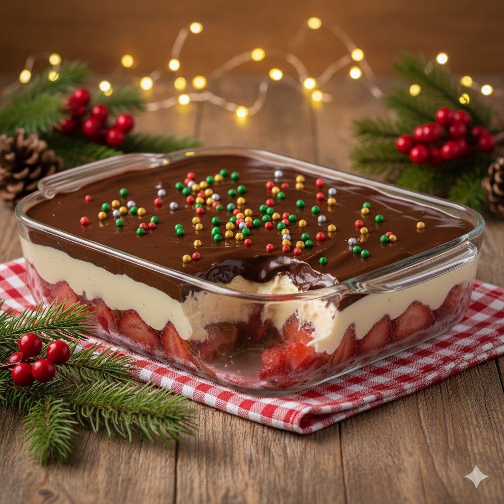 Sobremesas para o Natal: 20 receitas tradicionais e fáceis - 14 Bombom aberto na travessa