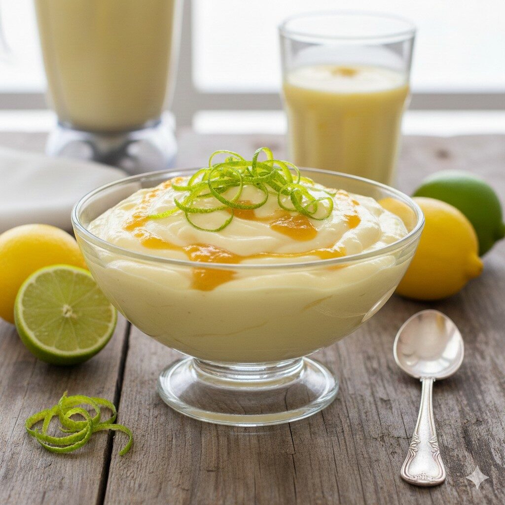 Sobremesas para o Natal: 20 receitas tradicionais e fáceis - 11 Creme gelado de limão