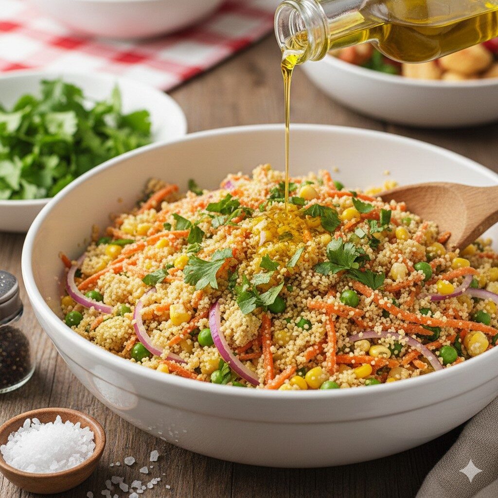 Farofa fria para ceia de Natal