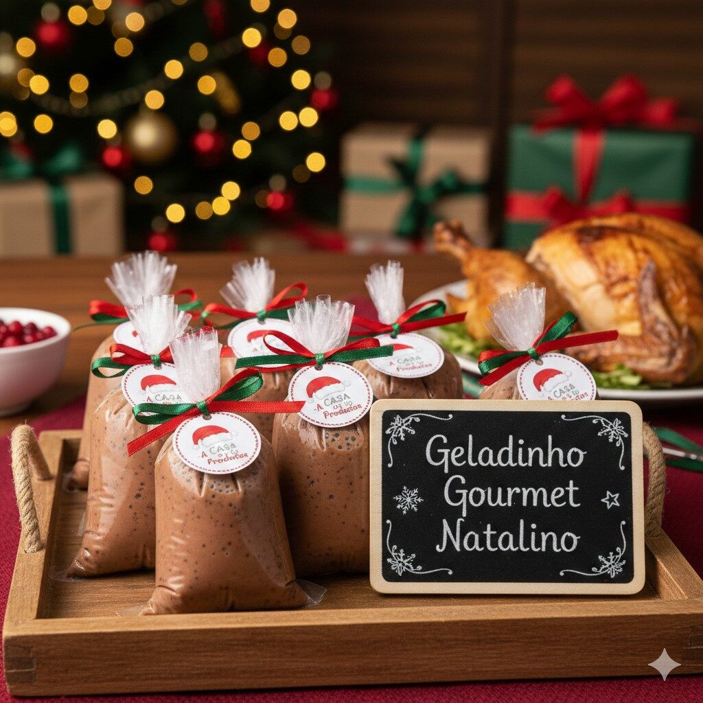 Sobremesas para o Natal: 20 receitas tradicionais e fáceis - 21 Geladinho gourmet natalino