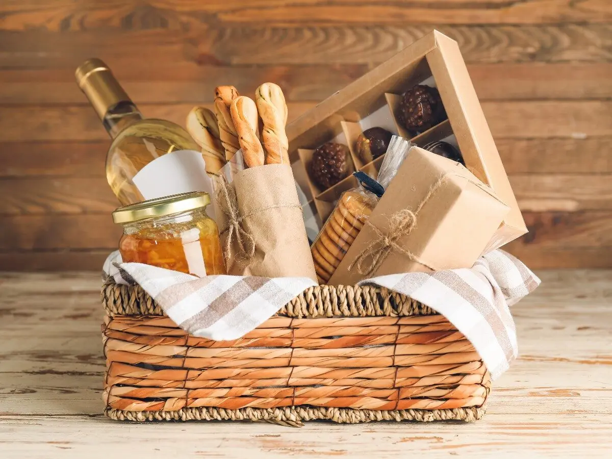 Ideias de kits e cesta de Natal executiva para Presente