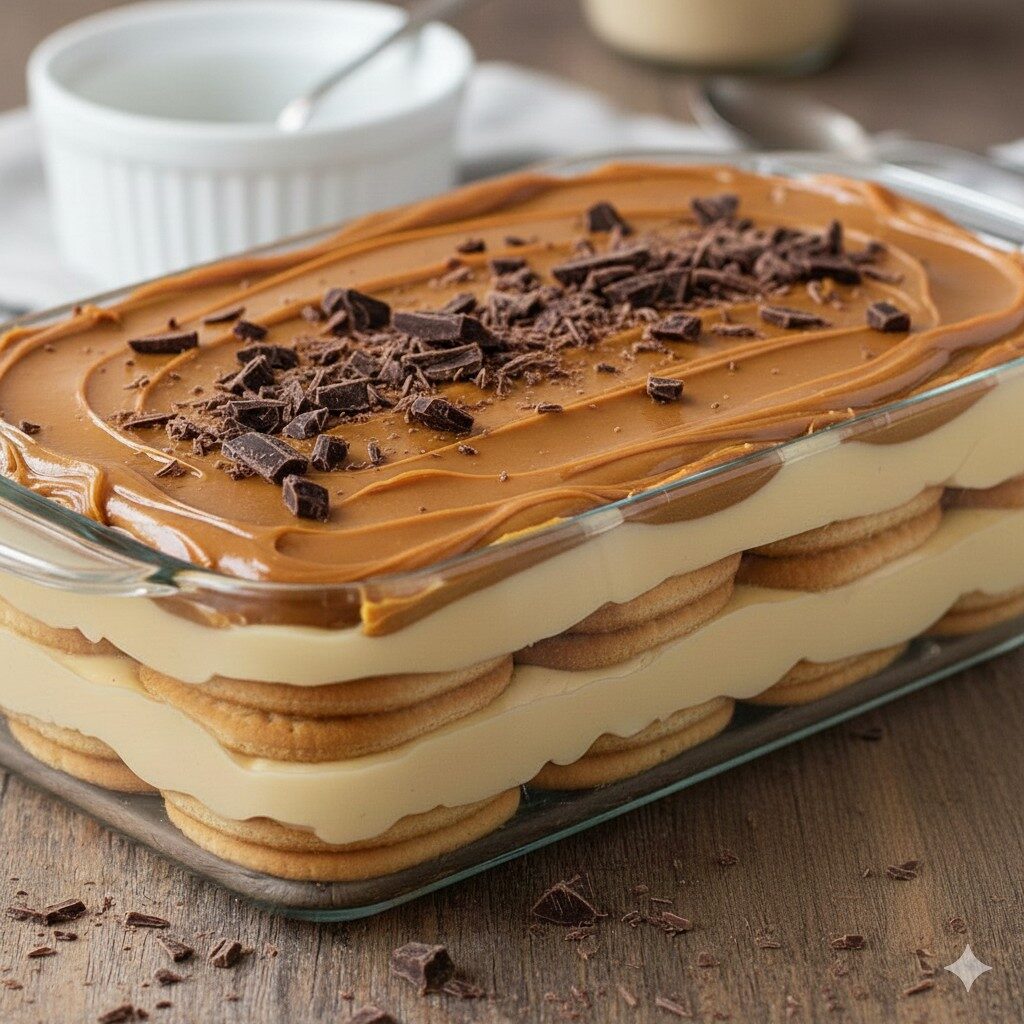 Sobremesas para o Natal: 20 receitas tradicionais e fáceis - 15 Pavê de doce de leite