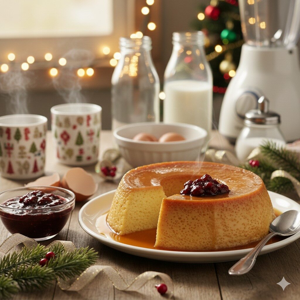 Sobremesas para o Natal: 20 receitas tradicionais e fáceis - 3 Pudim de leite