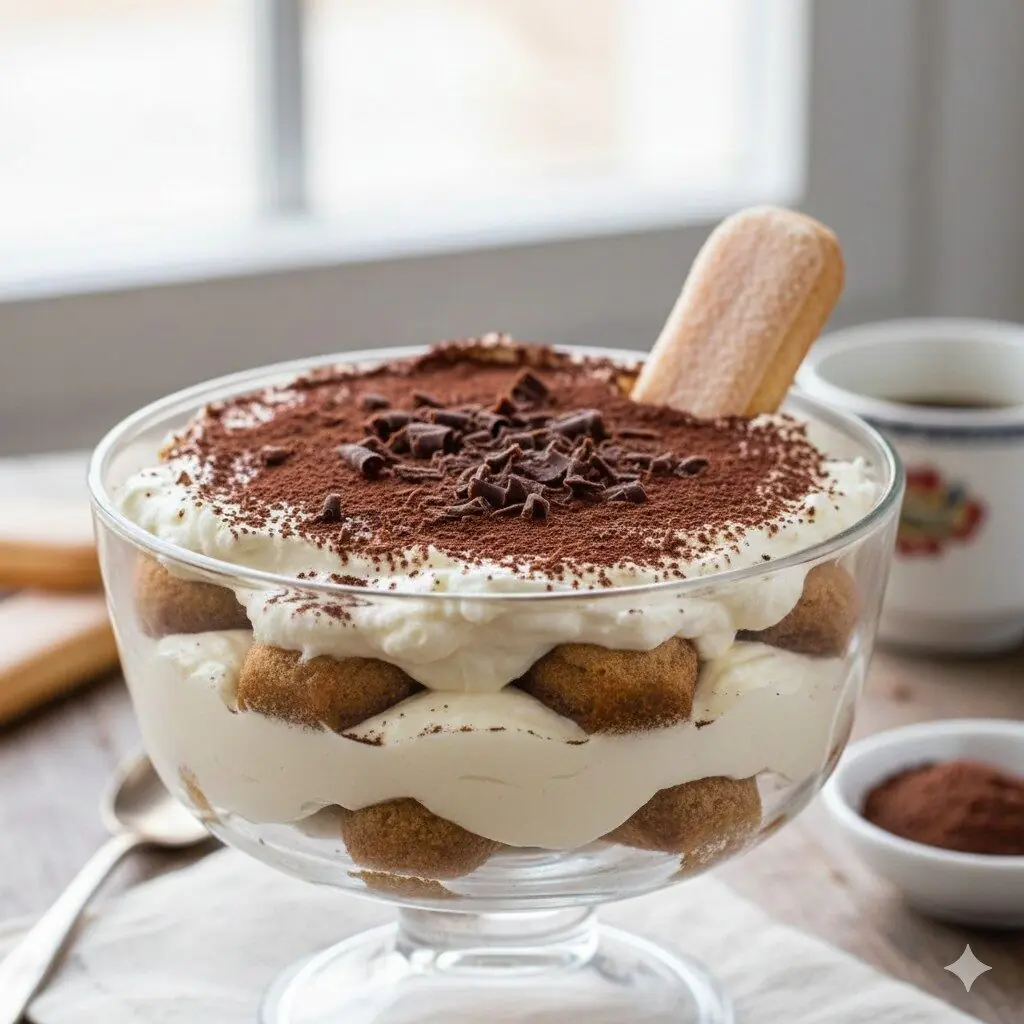 Sobremesas para o Natal: 20 receitas tradicionais e fáceis - 16 Tiramisu simplificado