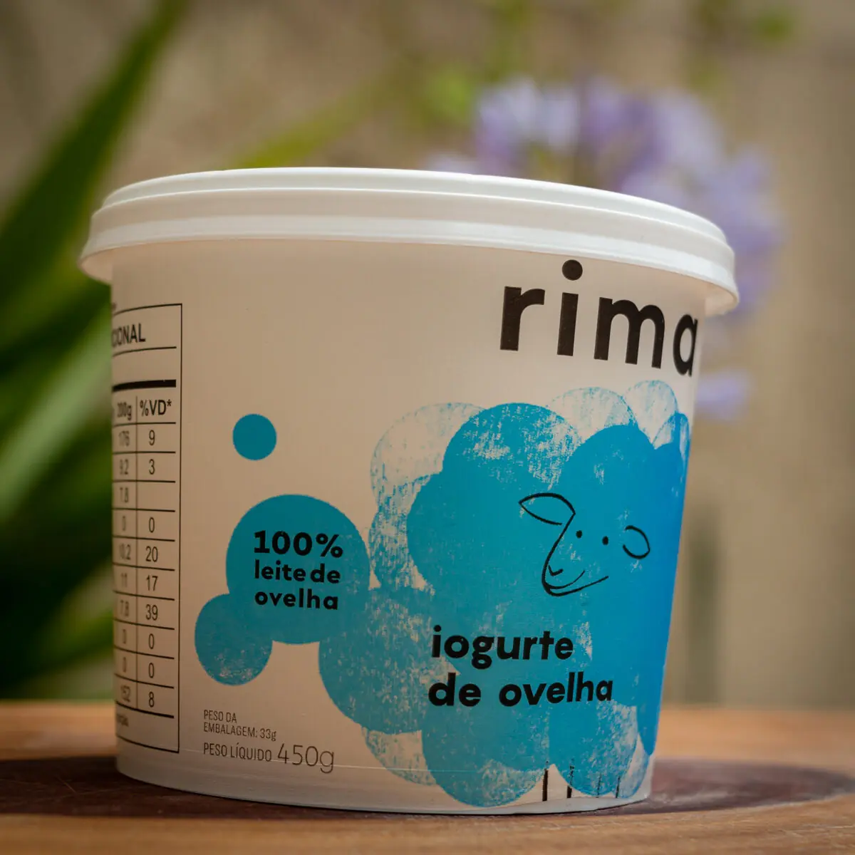 Iogurte de Ovelha Natural - Queijaria Rima - 450g