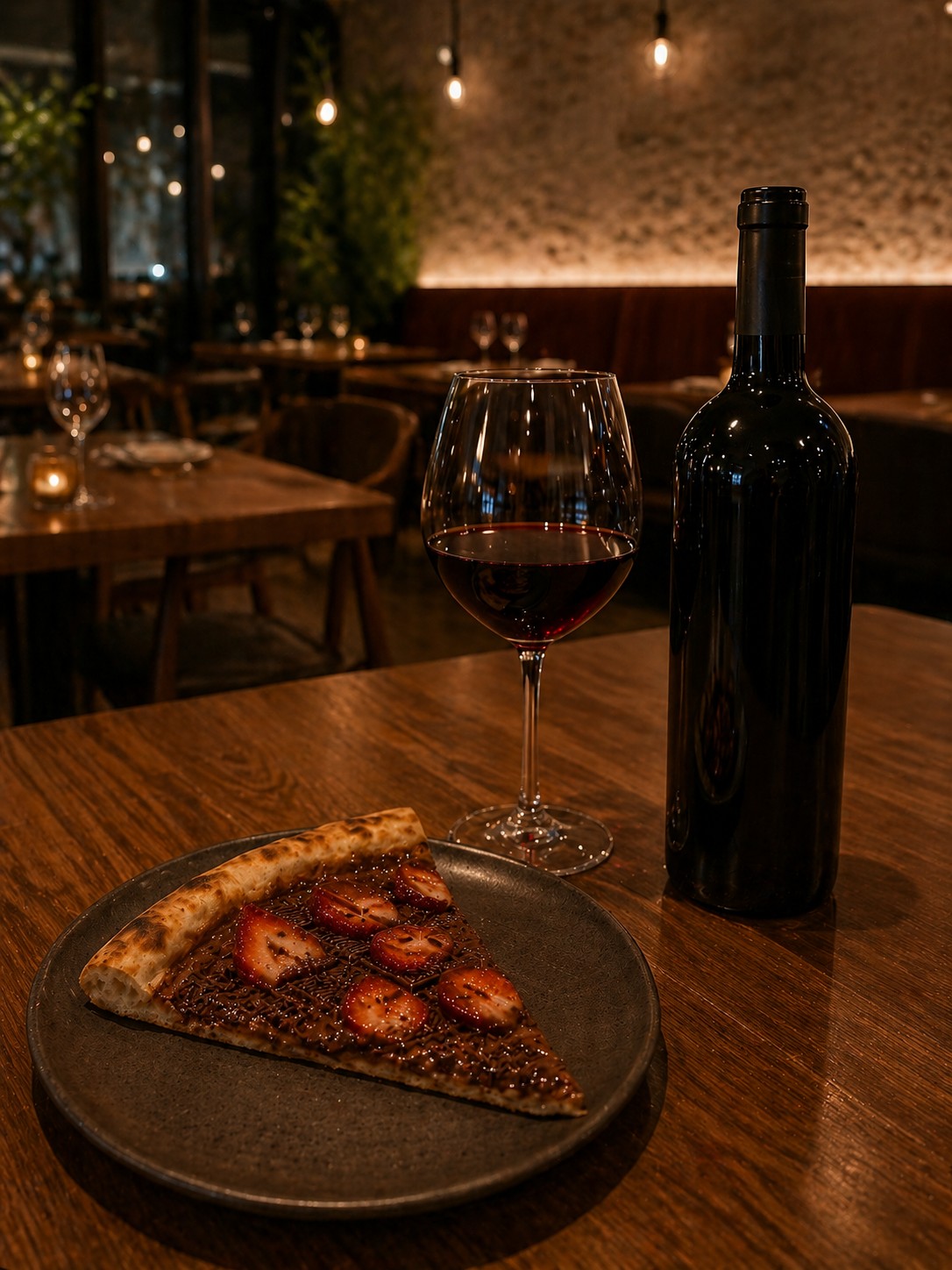 Como escolher vinhos para pizzas doces?