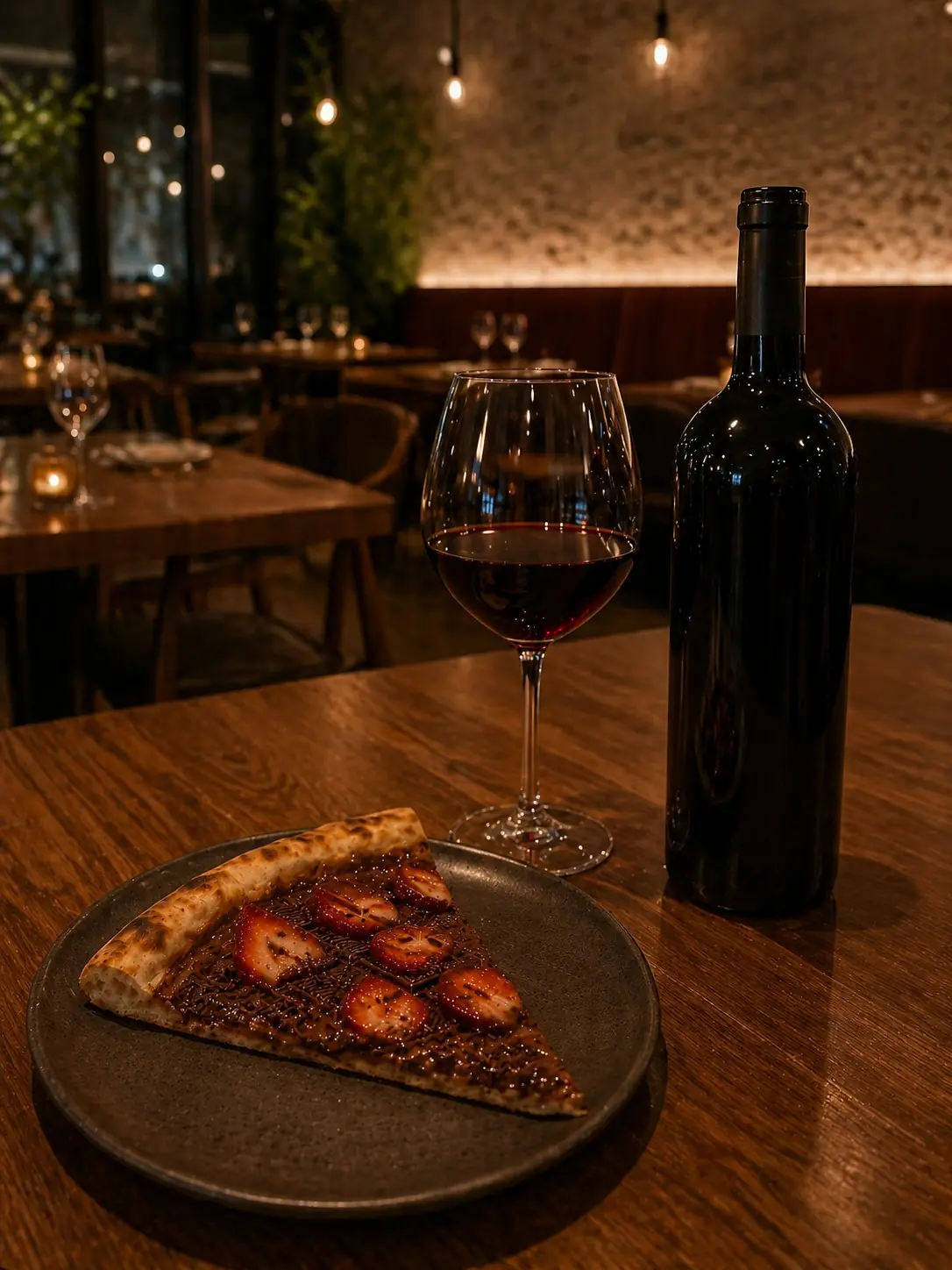 Como escolher vinhos para pizzas doces?