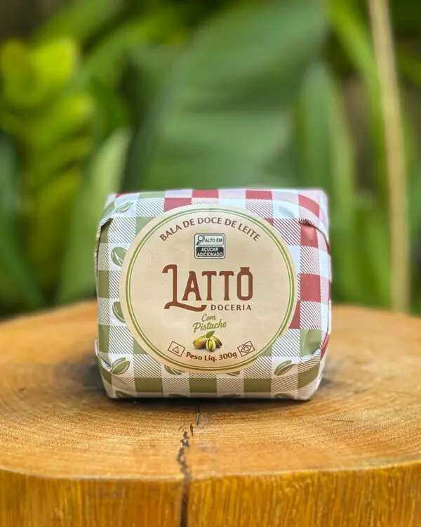 Doce de Leite Puxa-Puxa com Pistache - Latto Doceria - 300g (aprox.)