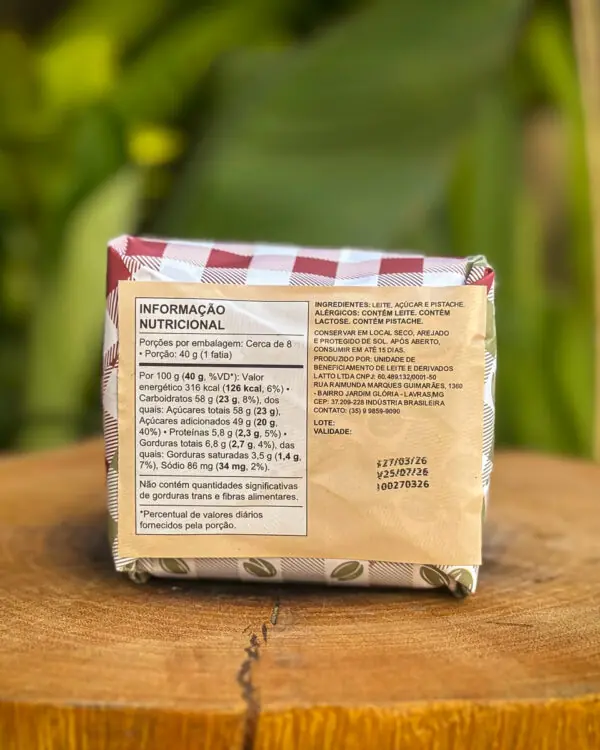 Doce de Leite Puxa-Puxa com Pistache - Latto Doceria - 300g (aprox.) -1 Doce de Leite Puxa-Puxa com Pistache - Latto Doceria - 300g (aprox.) -1