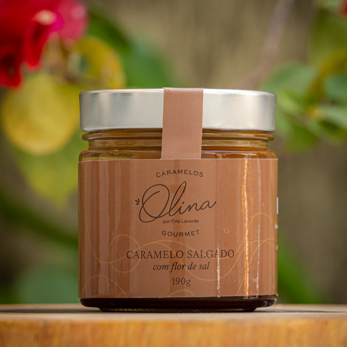 Caramelo Salgado com Flor de Sal - Caramelos Olina - 190g