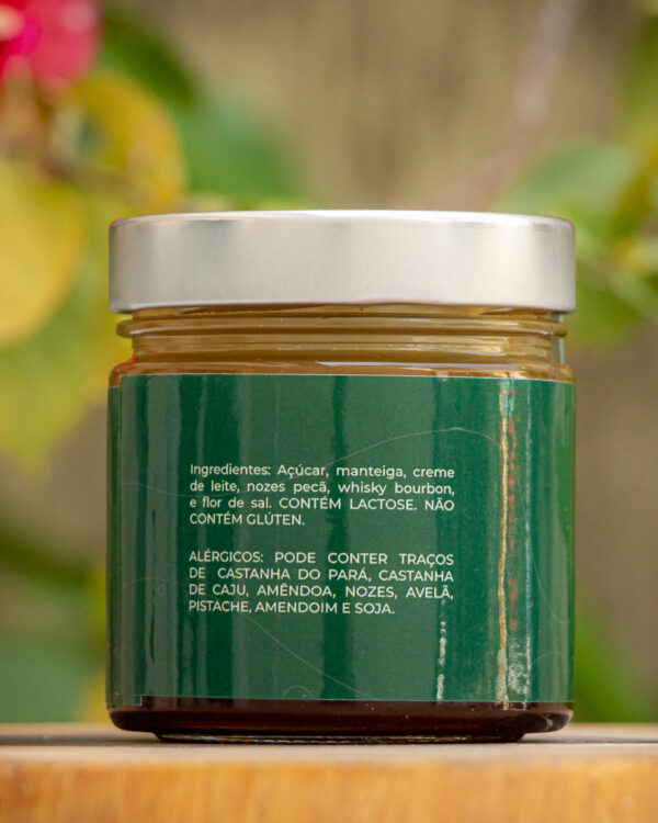 Caramelo Salgado com Bourbon e Nozes Pecã - Caramelos Olina - 190g -1