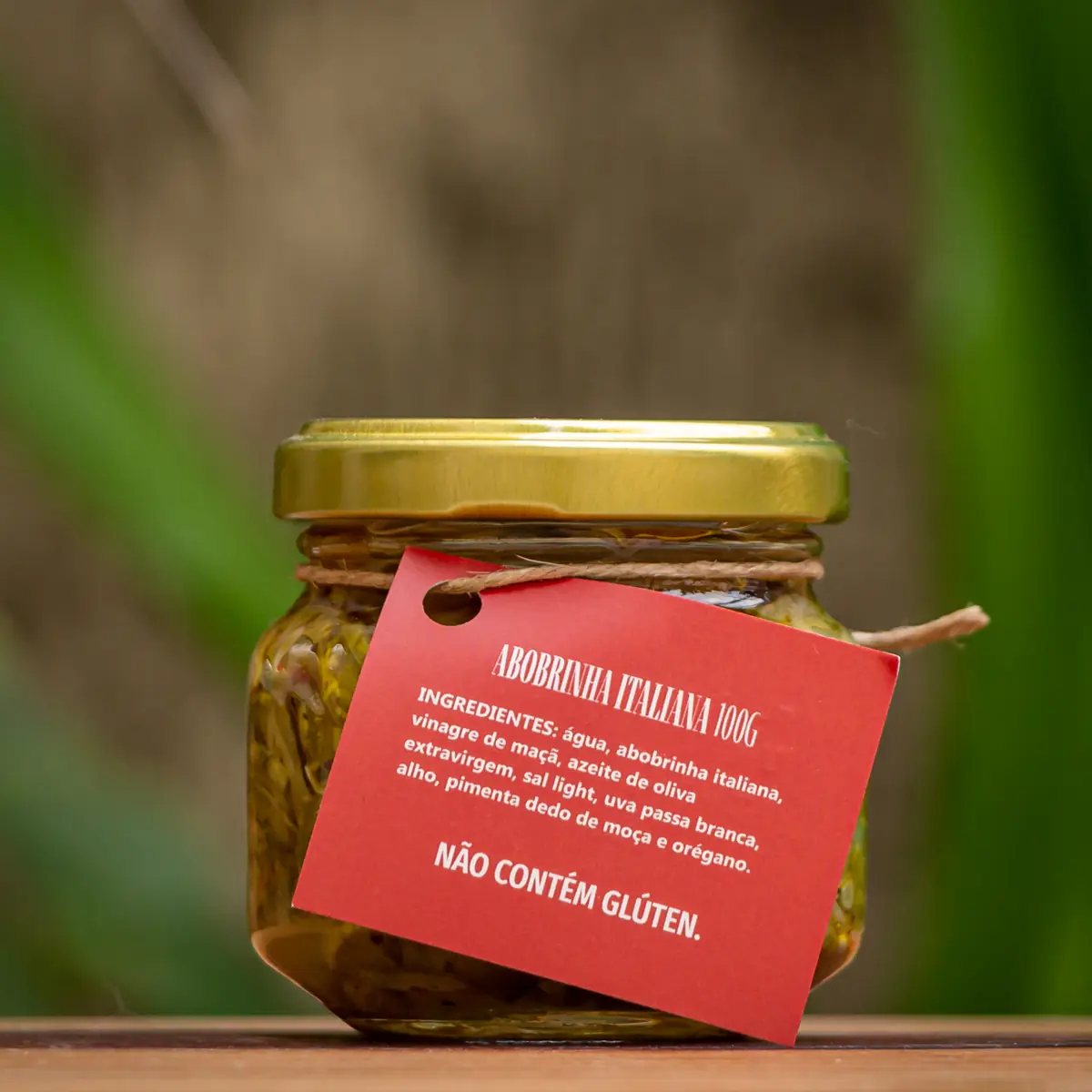 Abobrinha Italiana com Azeite Extravirgem - Origens Grechi - 100g