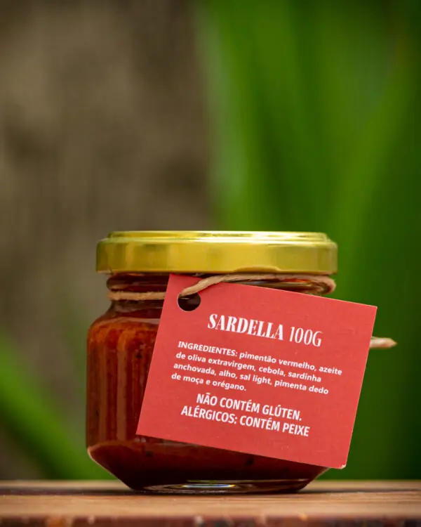 Sardella Italiana com Azeite Extravirgem - Origens Grechi - 100g -1