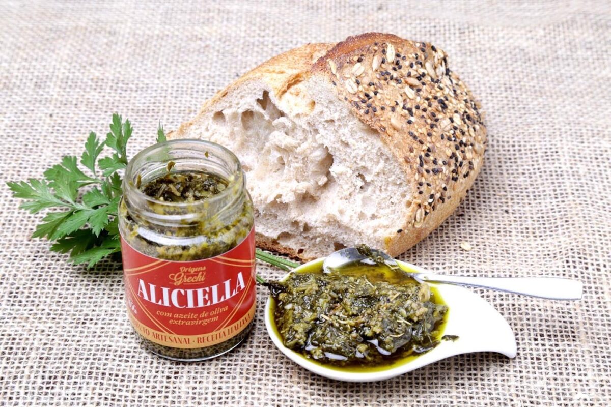 Aliciella - Antepasto de Sardinha e Azeitona com Azeite Extravirgem - Origens Grechi - 165g -1