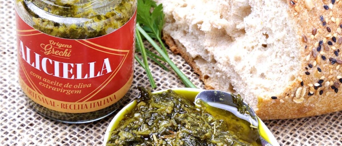 Aliciella - Antepasto de Sardinha e Azeitona com Azeite Extravirgem - Origens Grechi - 165g