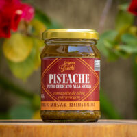 Pote de Pesto de Pistache Origens Grechi 165g — pesto siciliano artesanal com azeite extravirgem