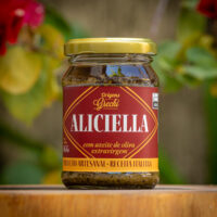 Pote de Aliciella Origens Grechi 165g — antepasto de sardinha anchovada com azeitona e azeite extravirgem