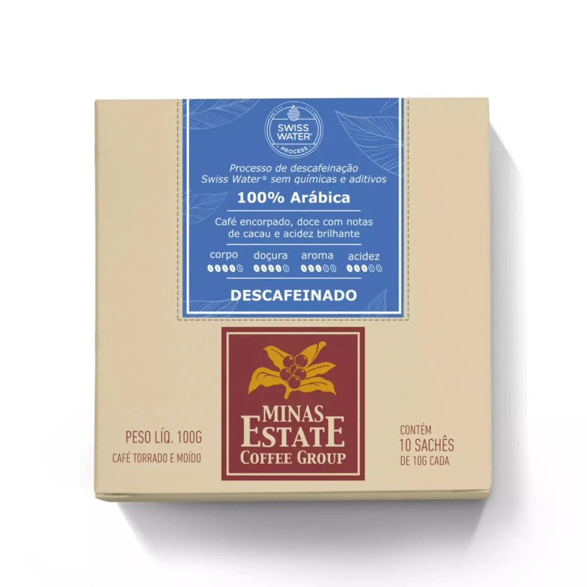Café Especial Descafeinado Drip Coffee - Minas Estate - 10uni